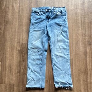 Kensie Light Blue Distressed Jeans